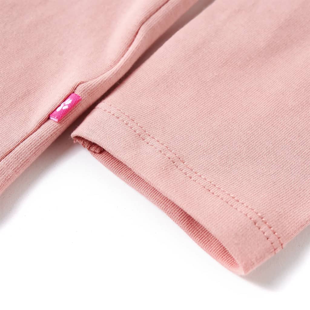 Kindershirt met lange mouwen 104 roze 104