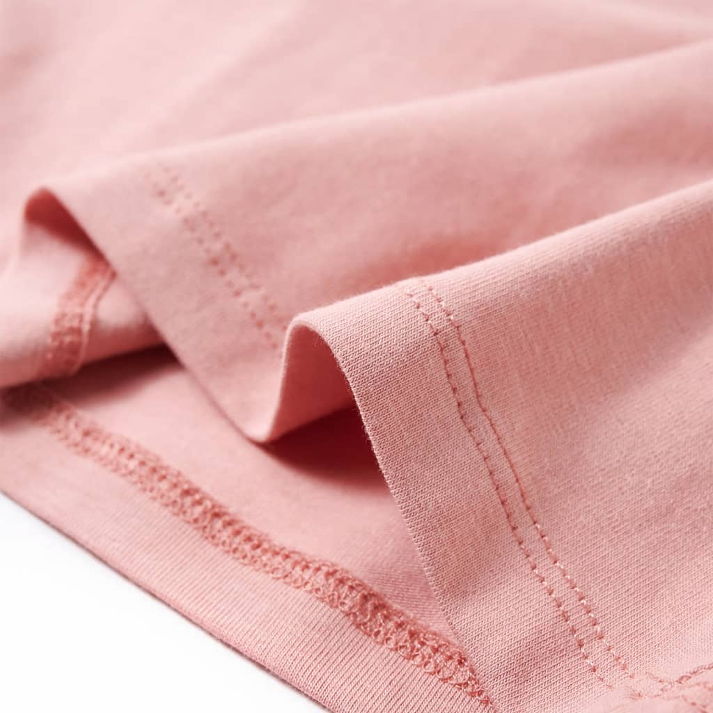 Kindershirt met lange mouwen 128 roze 128