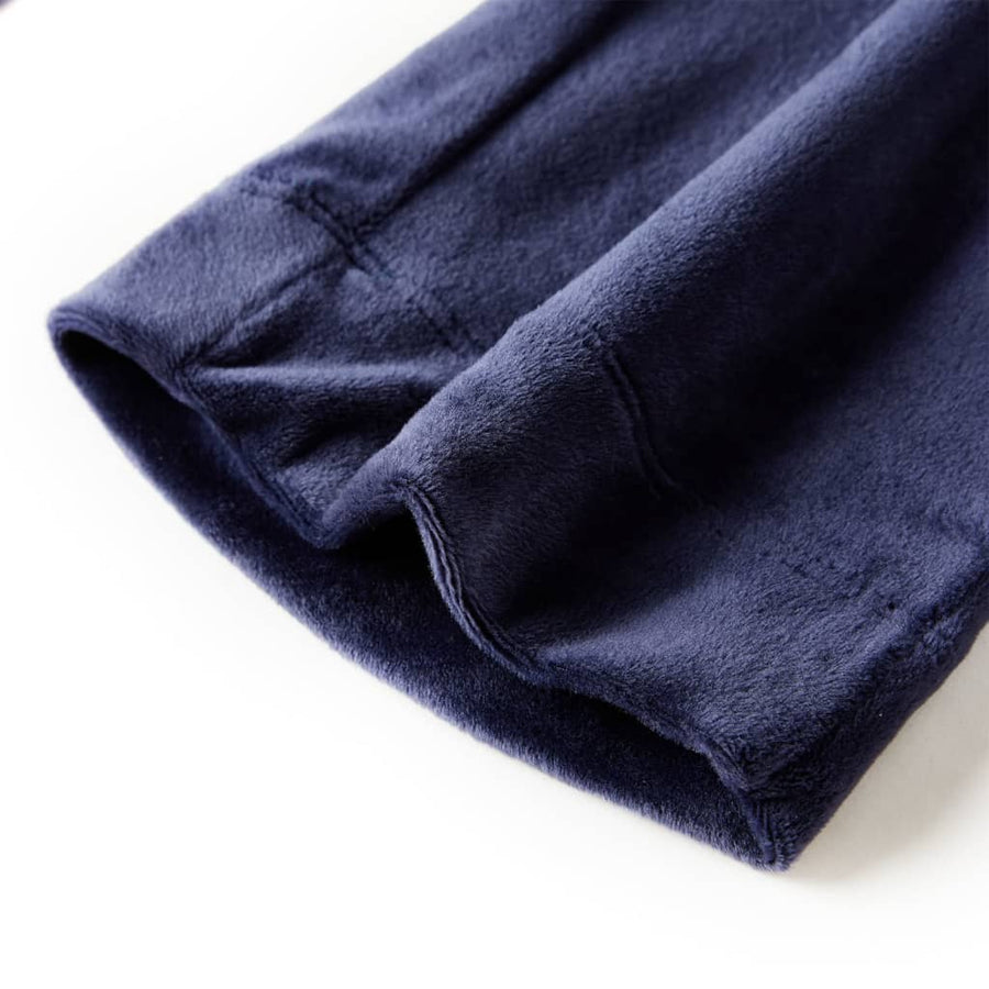 Kinderbroek fluweel 92 donkerblauw 92