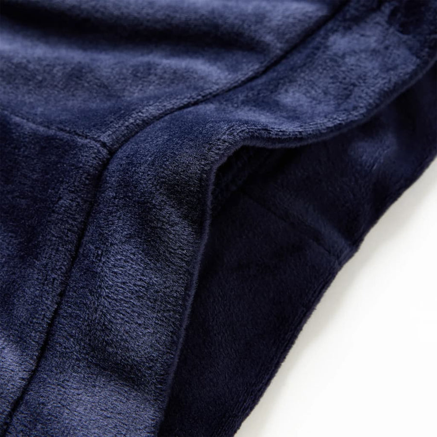 Kinderbroek fluweel 92 donkerblauw 92