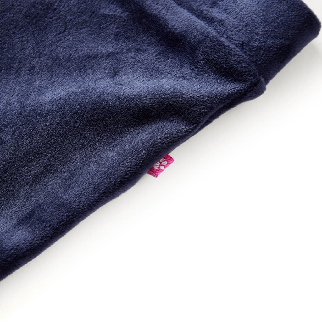Kinderbroek fluweel 116 donkerblauw 116