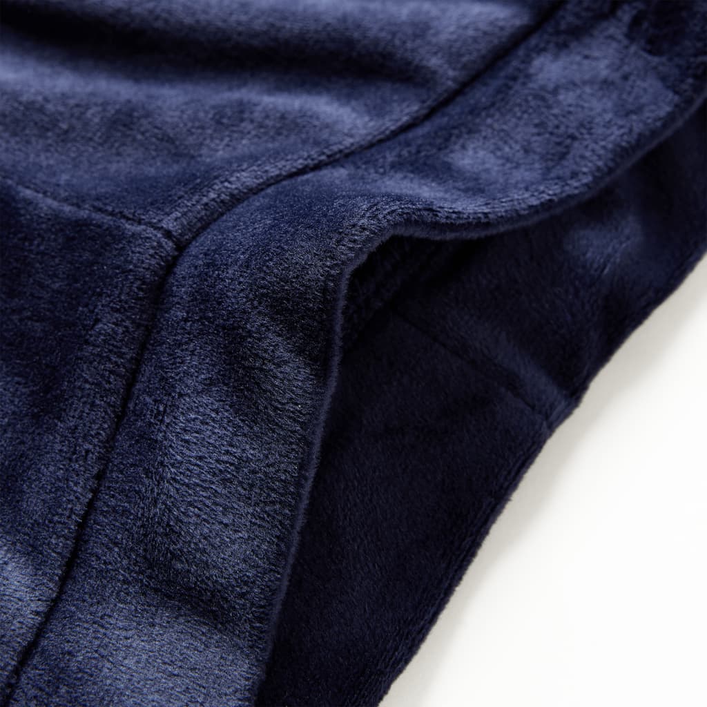 Kinderbroek fluweel 116 donkerblauw 116