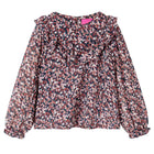 Kindershirt lange mouwen 92 donkerroze polyester