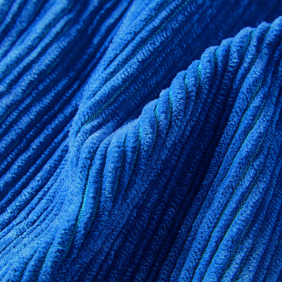 Kinderbroek 116 ribfluweel kobaltblauw 116