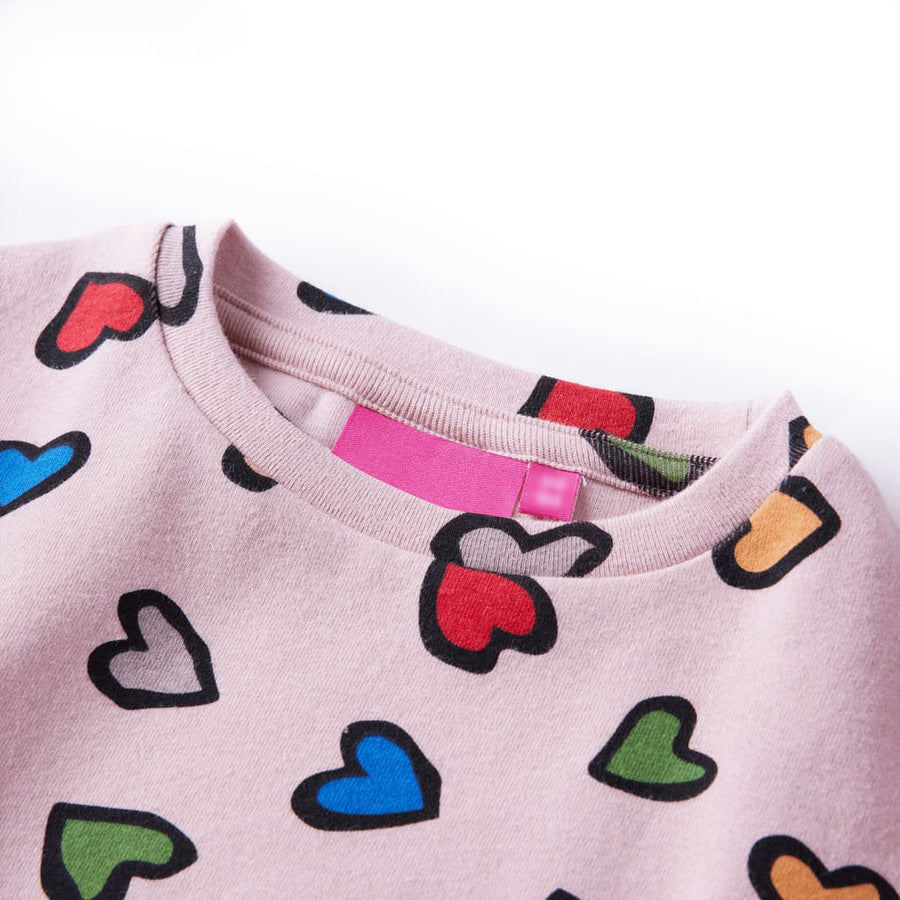 Kindertrui 116 roze