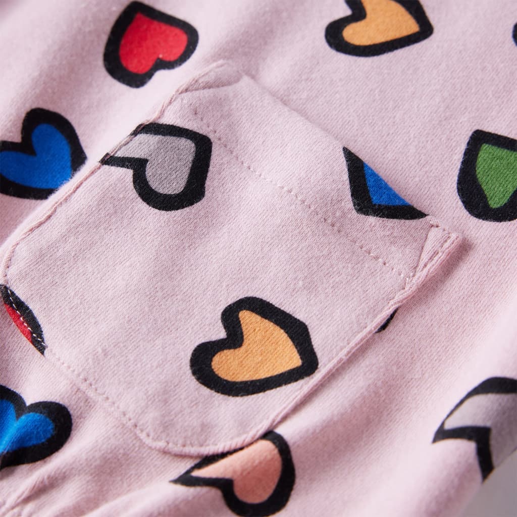 Kindertrui 128 roze
