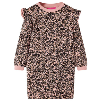 Kinderjurk 92 middelroze 92