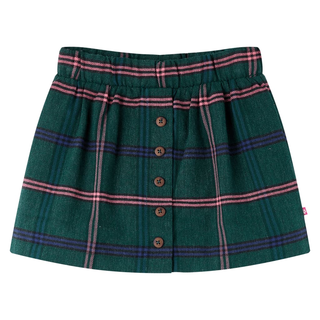 Kinderrok 104 donkergroen 104