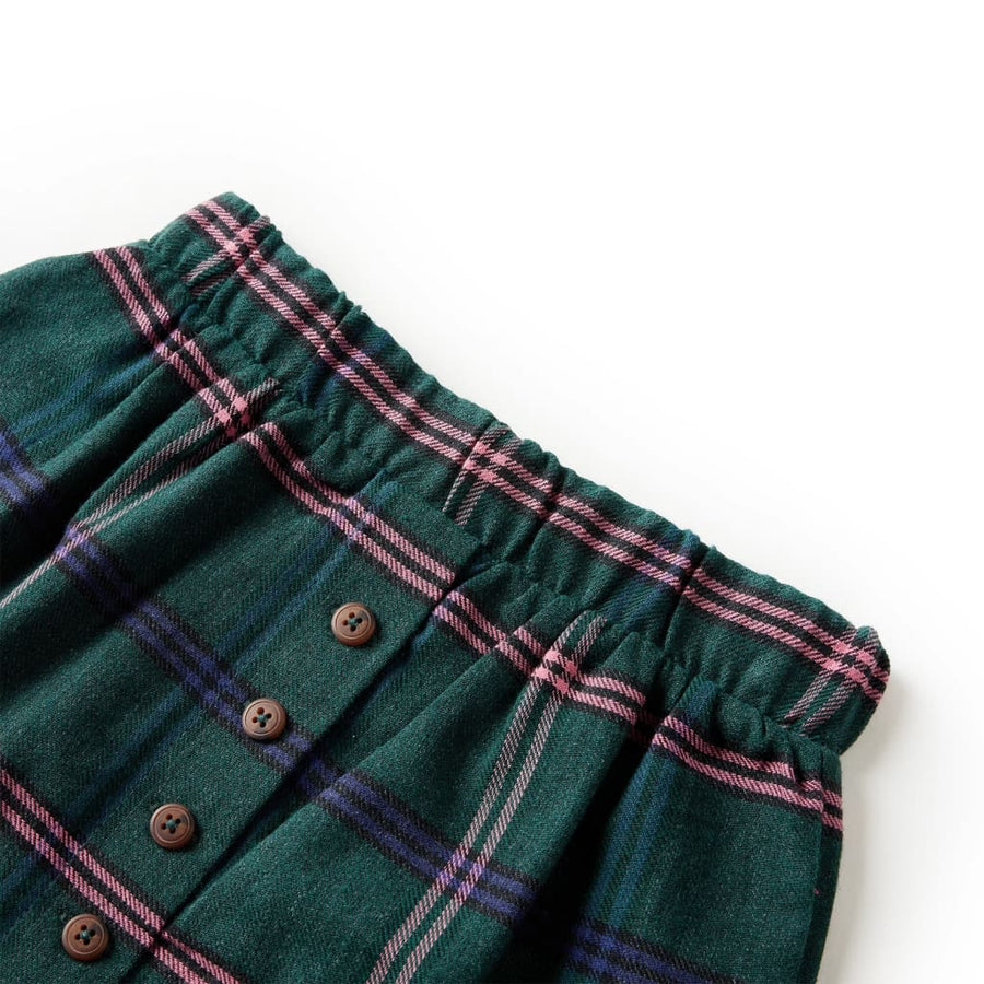 Kinderrok 104 donkergroen 104