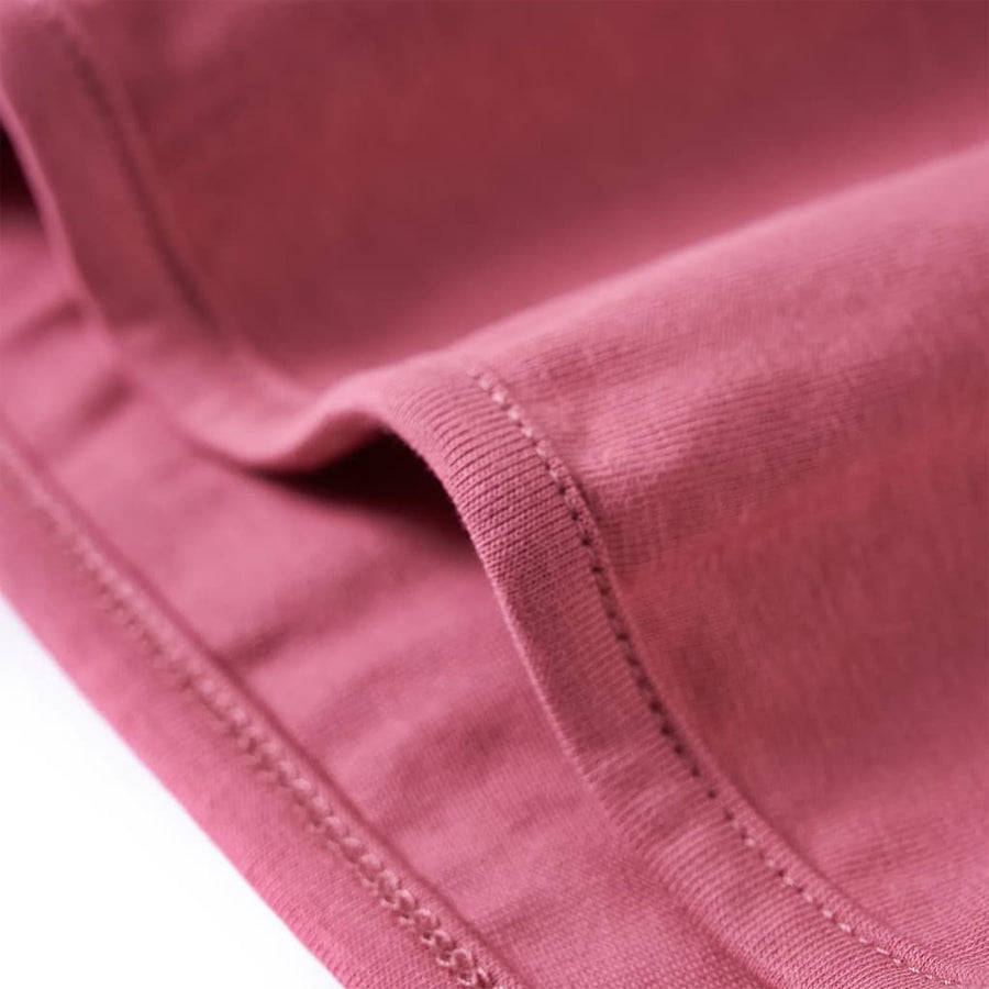 Kindershirt met lange mouwen 140 frambooskleurig 140
