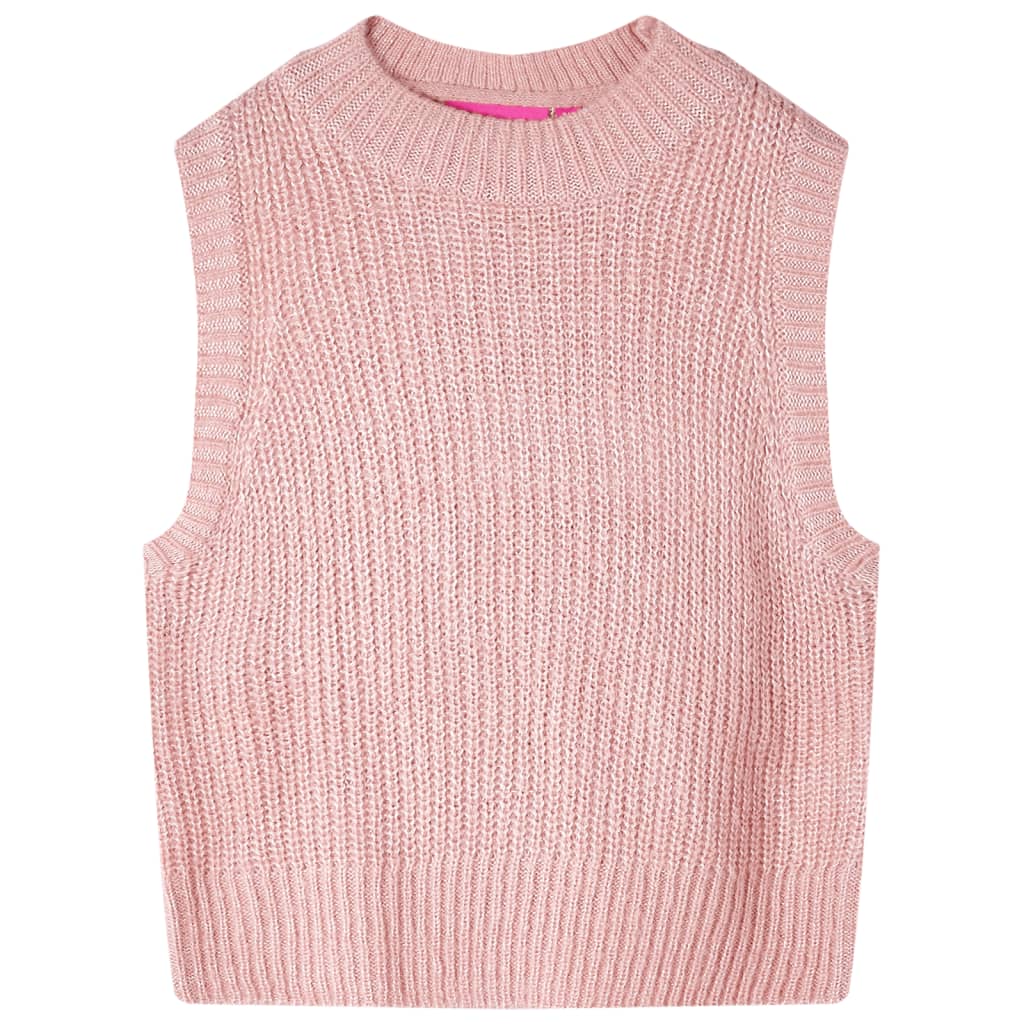 Kinderspencer gebreid 104 lichtroze 104