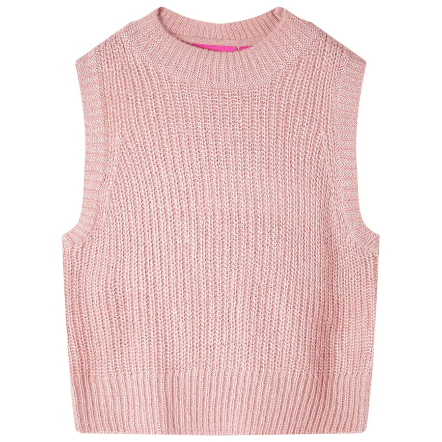Kinderspencer gebreid 104 lichtroze 104