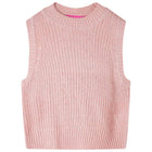 Knitted children's Spencer 128 light pink