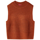 Kinderspencer gebreid 128 cognac