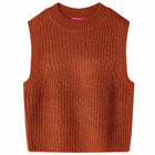Kinderspencer gebreid 140 cognac
