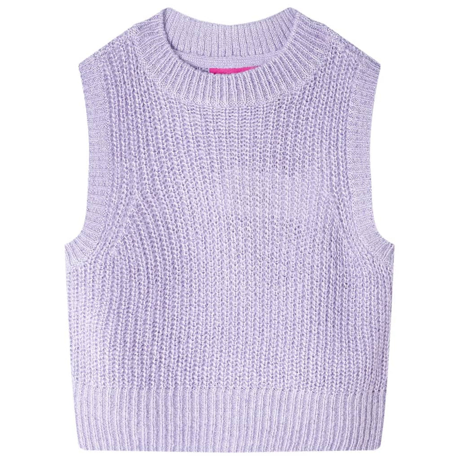 Kinderspencer gebreid 104 lichtlila 104