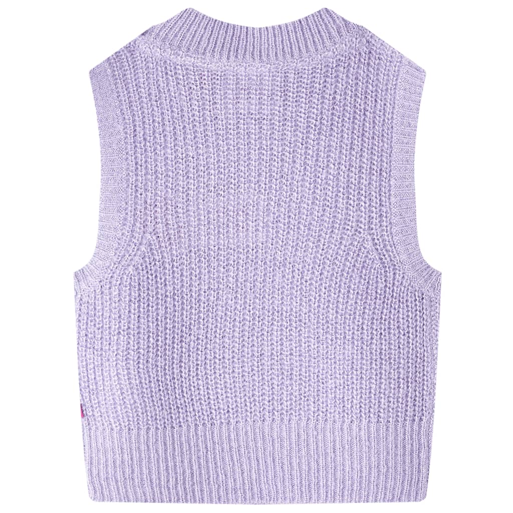 Kinderspencer gebreid 116 lichtlila 116
