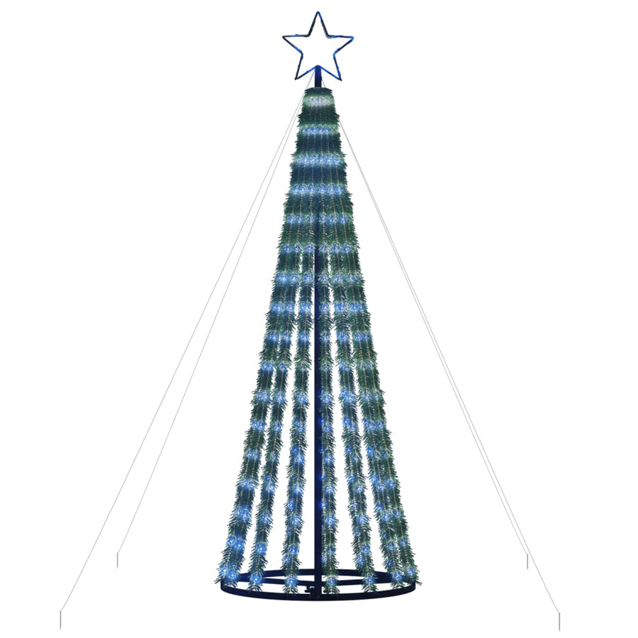 Lichtkegel 275 Blauwe Led's 180 Cm