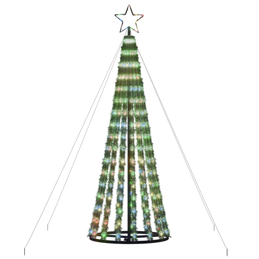 Lichtkegel 275 Meerkleurige Led's 180 Cm