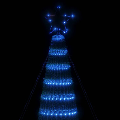 LED-kerstboom 688 LEDs 300 cm blauw