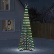 LED-kerstboom 300 cm kleurrijk 688 LEDs