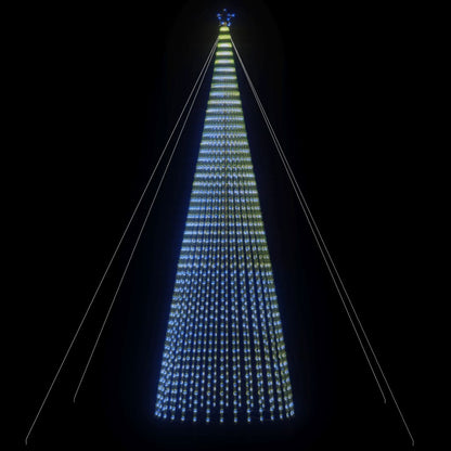 LED-kerstboom 1544 LEDs 500 cm blauw