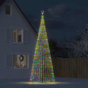 LED kerstboom 500 cm multikleur 1544 LEDs