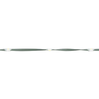 LED-kerstboom met spikes 220 LED's koud wit 180 cm