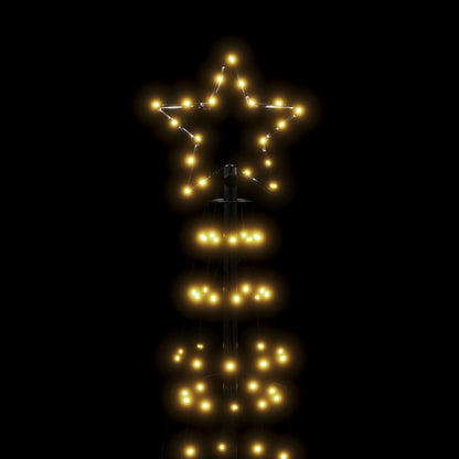 LED-kerstboom met spikes 570 LEDs warm wit 300 cm