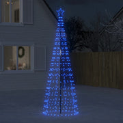 LED kerstboom 300 cm blauw 570 LEDs