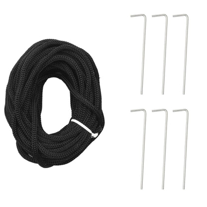 Lichtkegel Aan Vlaggenmast 180 Cm 200 Led's Warmwit