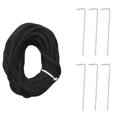 Lichtkegel Aan Vlaggenmast 200 Koudwitte Led's 180 Cm