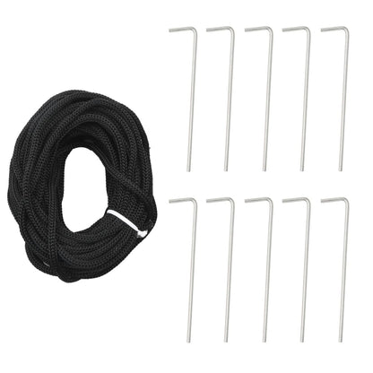 Lichtkegel Aan Vlaggenmast 550 Koudwitte Led's 300 Cm