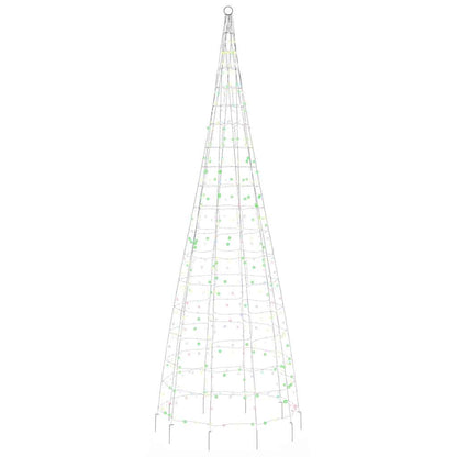 LED-kerstboom 550 LEDs kleurrijk 300 cm