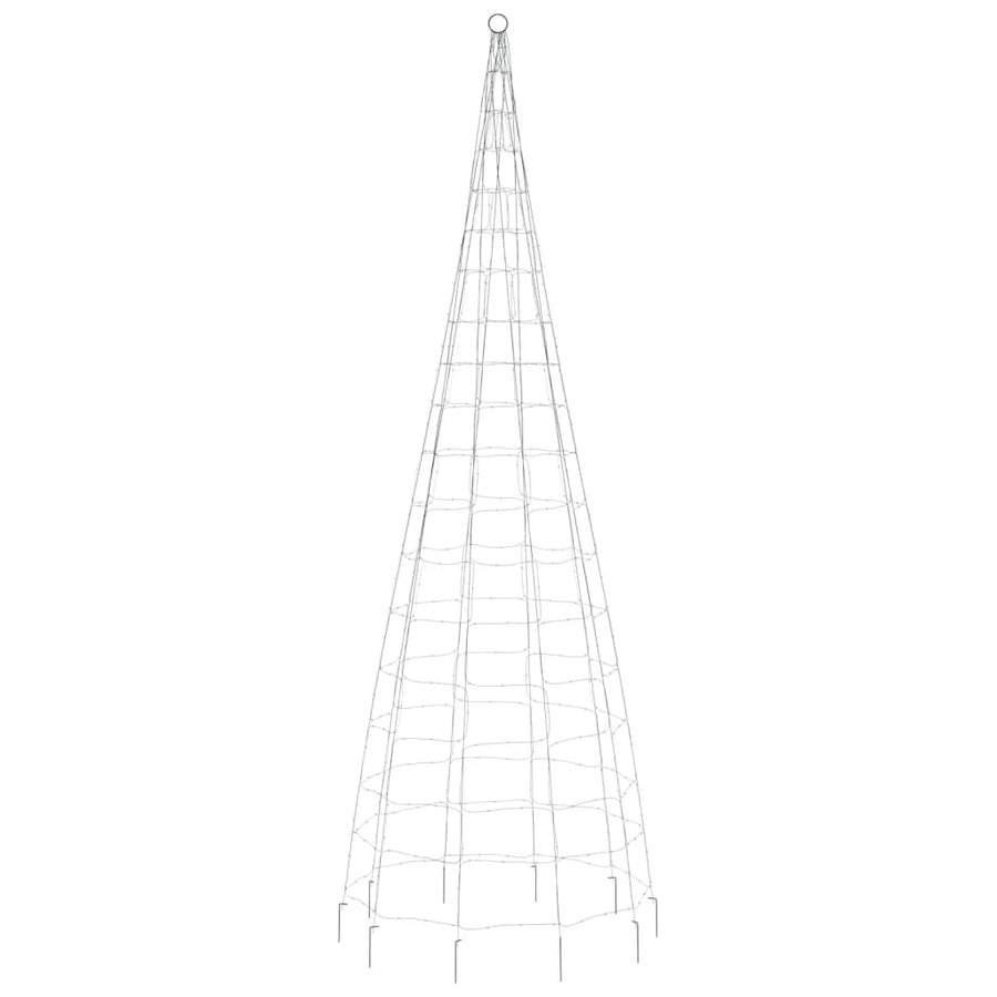 LED-kerstboom 550 LEDs kleurrijk 300 cm