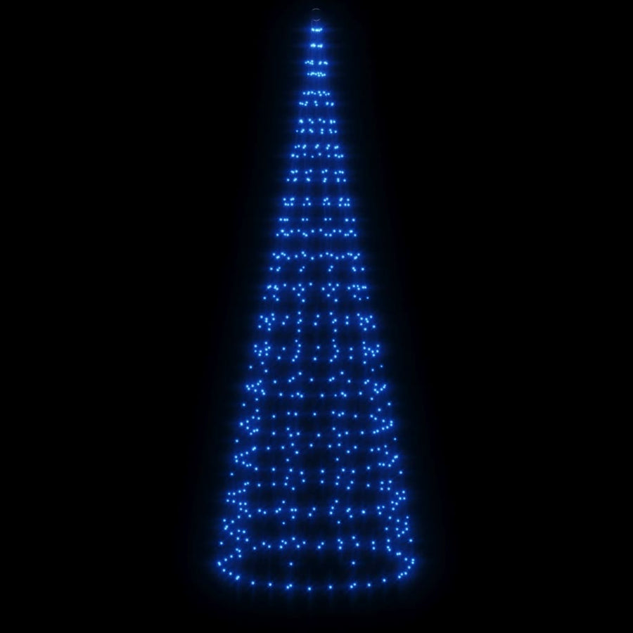 LED-kerstboom 550 LED's 300 cm blauw