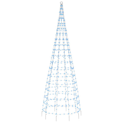 LED-kerstboom 550 LED's 300 cm blauw