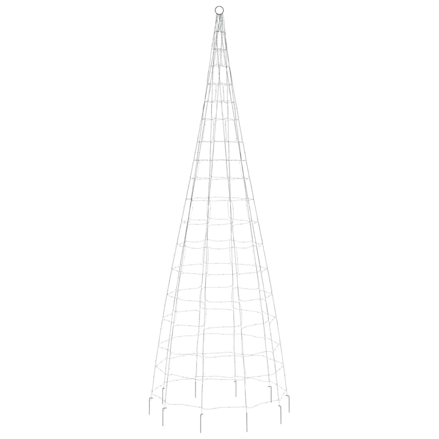 LED-kerstboom 550 LED's 300 cm blauw