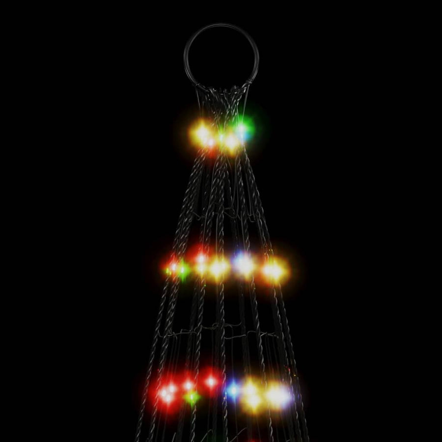 LED-kerstboom 1534 LEDs kleurrijk 500 cm