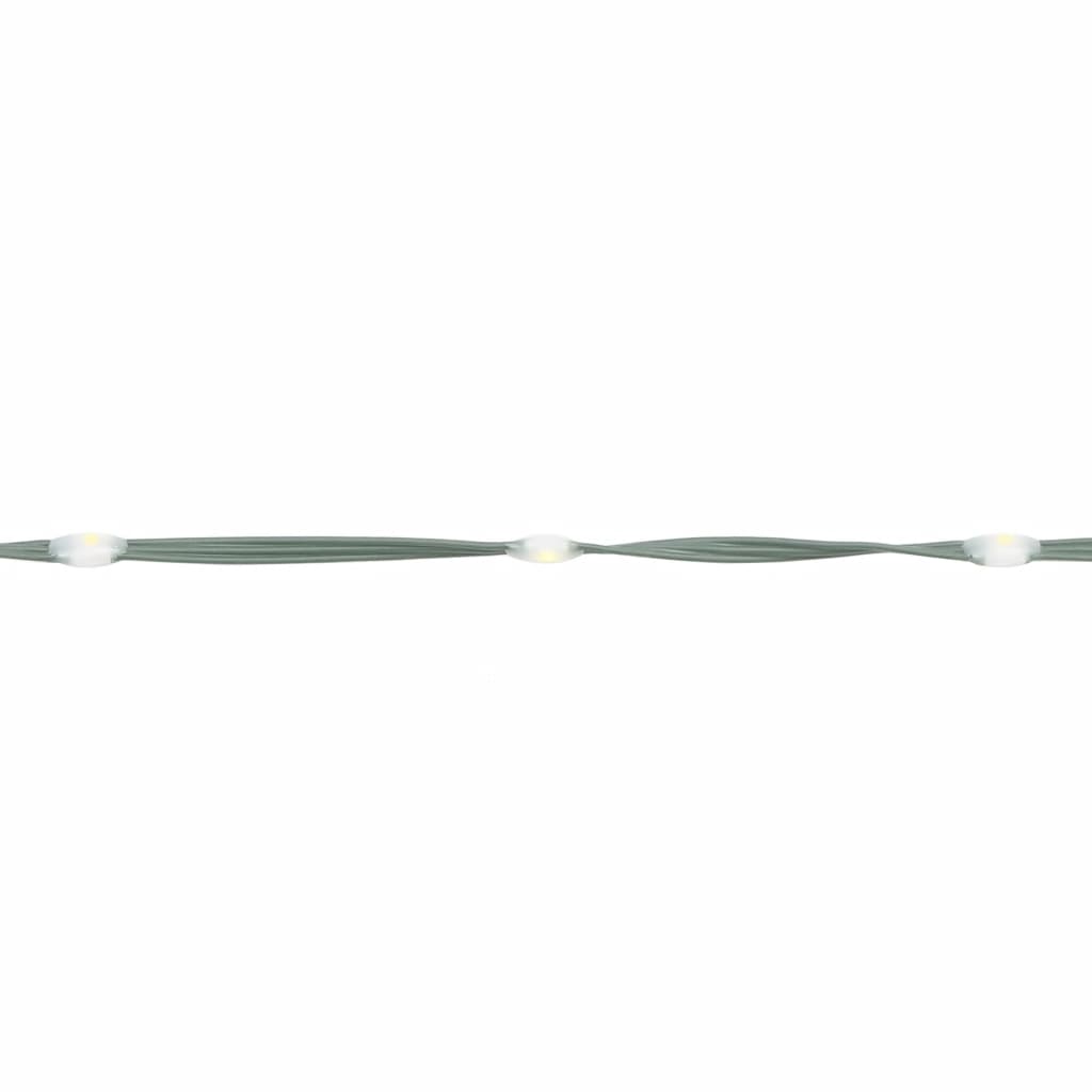 Led-Kerstboom Aan Vlaggenmast 3000 Leds Warm Wit 800 cm Warmwit