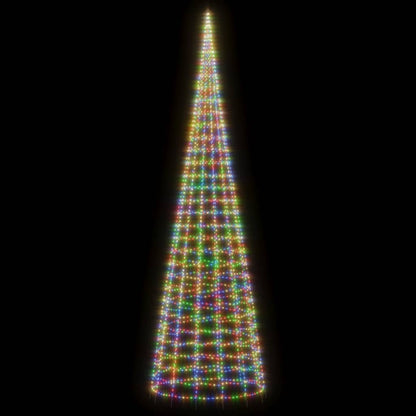 LED-kerstboom 3000 LEDs kleurrijk 800 cm