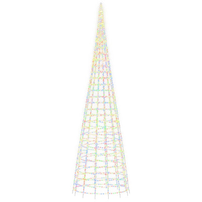 LED-kerstboom 3000 LEDs kleurrijk 800 cm