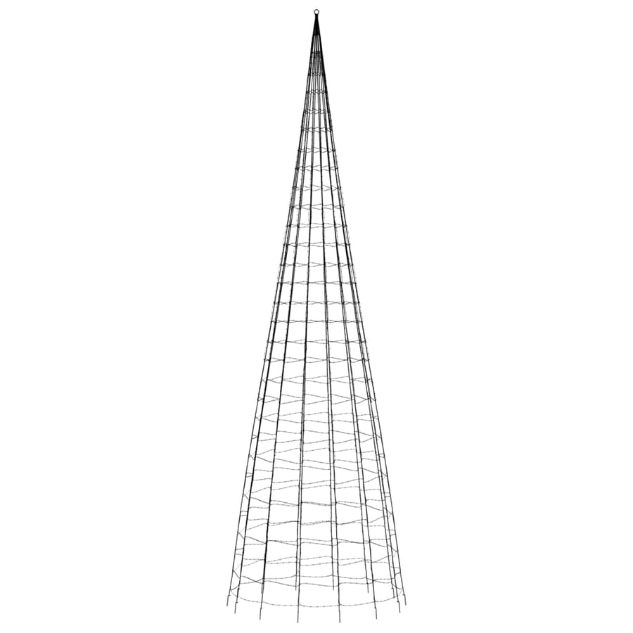 LED-kerstboom 3000 LEDs kleurrijk 800 cm