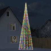LED kerstboom 3000 LEDs 800 cm kleurrijk