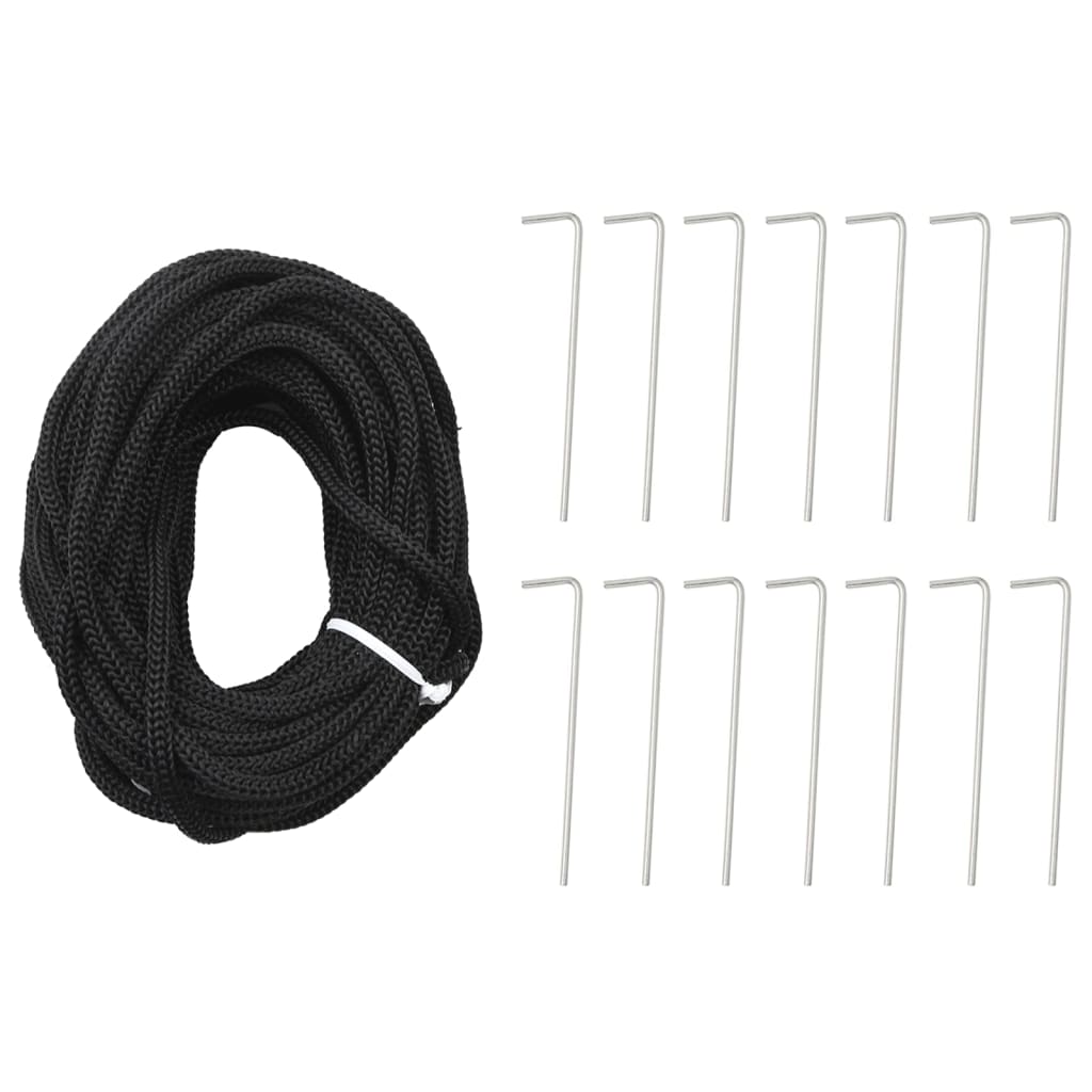 Lichtkegel Aan Vlaggenmast 3000 Blauwe Led's 800 Cm