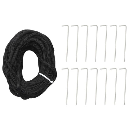 Lichtkegel Aan Vlaggenmast 3000 Blauwe Led's 800 Cm