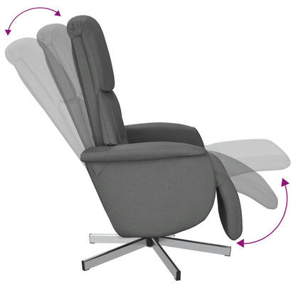 Fauteuil Verstelbaar Met Voetensteun Stof