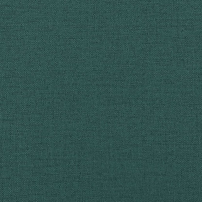 Fauteuil Verstelbaar Met Voetensteun Stof Donkergroen