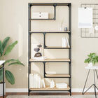 Bookcase 81x36x176 cm engineered wood Sonoma oak colour