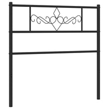 Hoofdbord 75 Cm Metaal Zwart